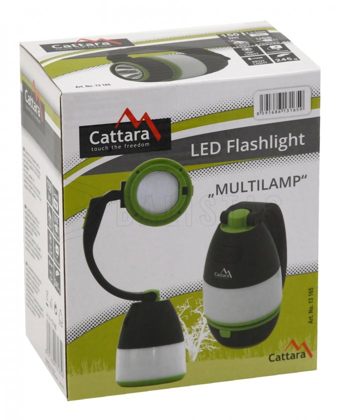 Flashlight MULTILAMP LED 150lm rechargeable