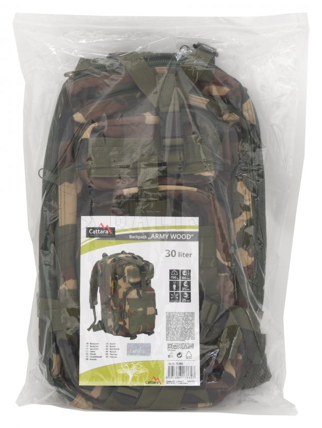 Backpack Cattara 30l ARMY WOOD