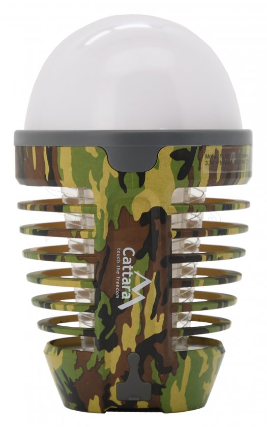 Flashlight PEAR ARMY rechargeable + insect catcher