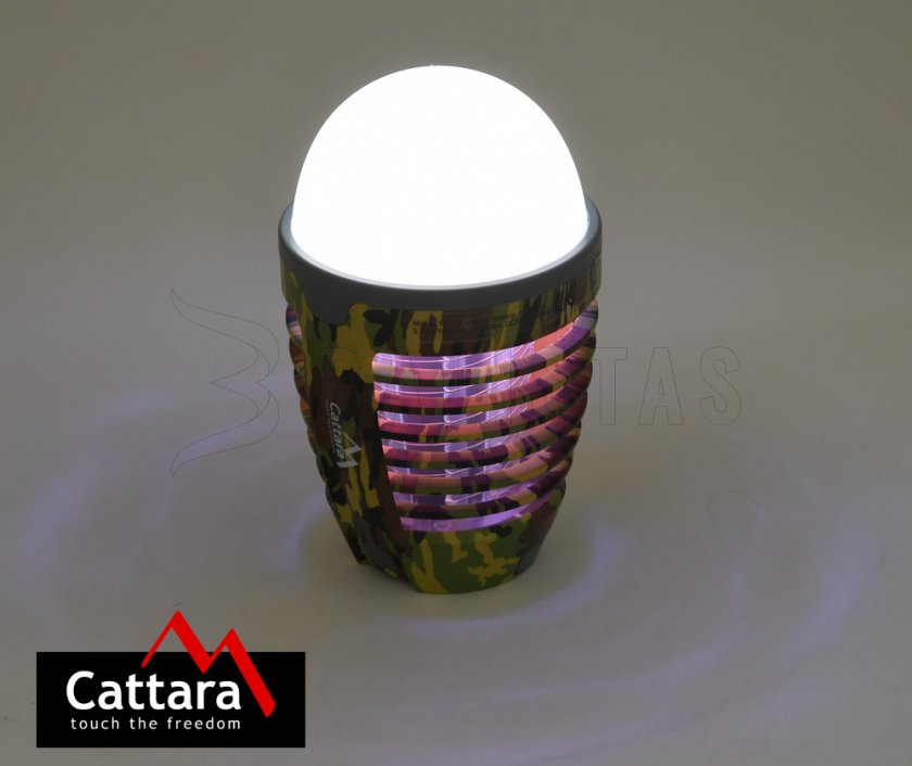 Flashlight PEAR ARMY rechargeable + insect catcher
