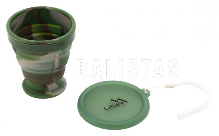 Silicone foldable cup ARMY 200ml