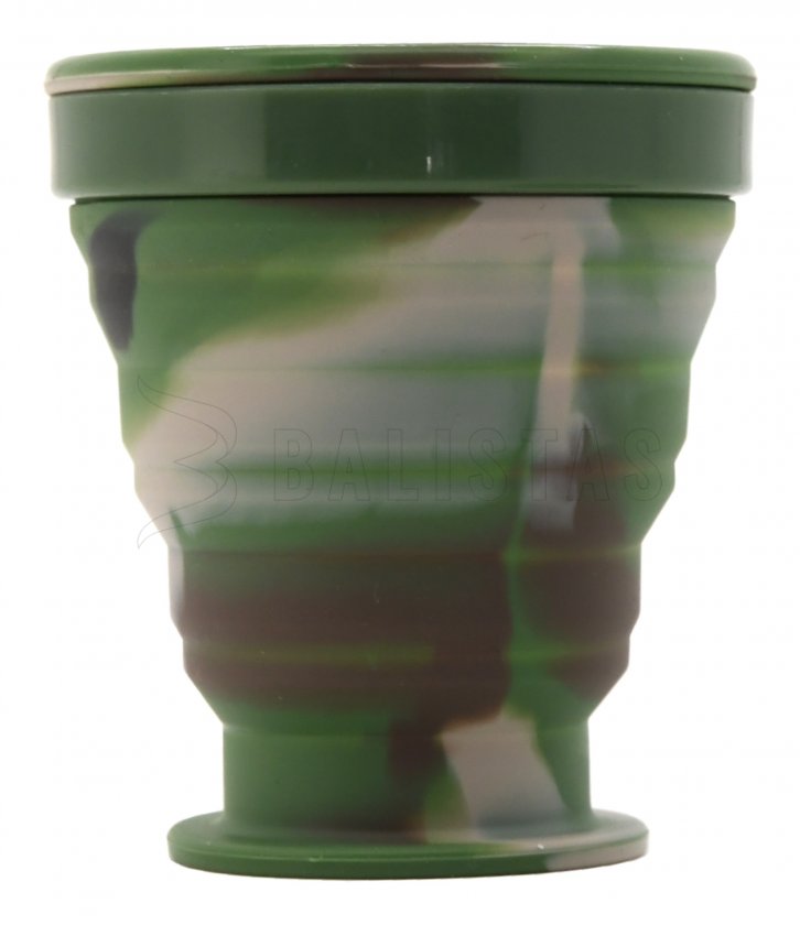 Silicone foldable cup ARMY 200ml