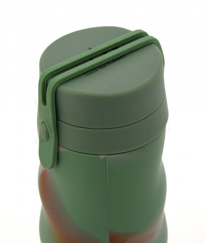 Silicone foldable bottle ARMY 550ml