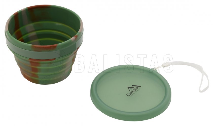 Silicone foldable bowl ARMY 550ml