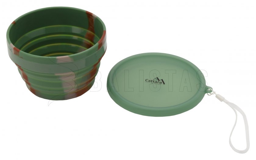 Silicone folding bowl ARMY 950ml