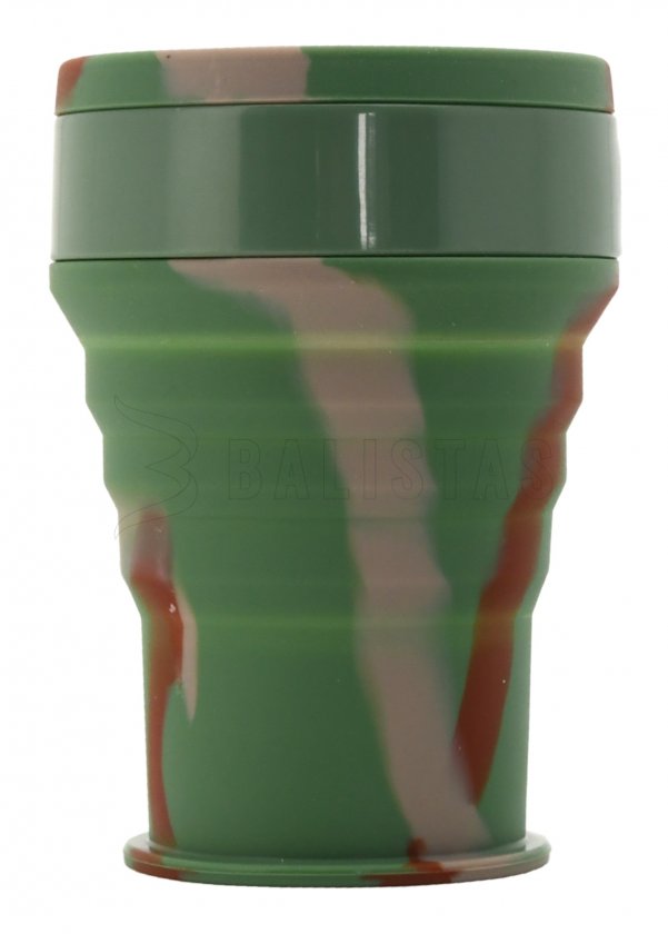 Silicone foldable cup ARMY 350ml