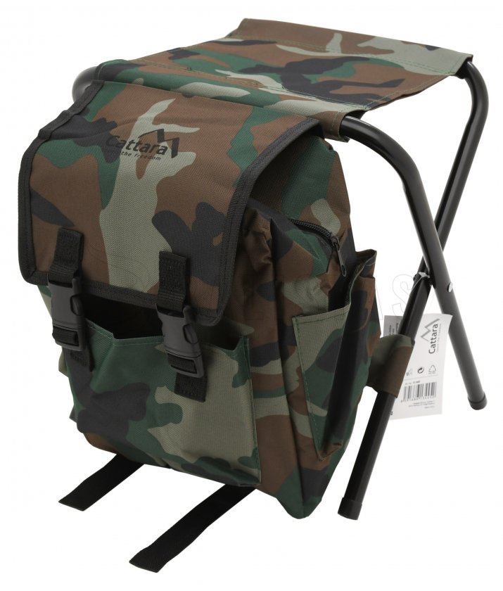 Folding chair with backpack OLBIA ARMY