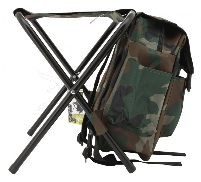 Folding chair with backpack OLBIA ARMY