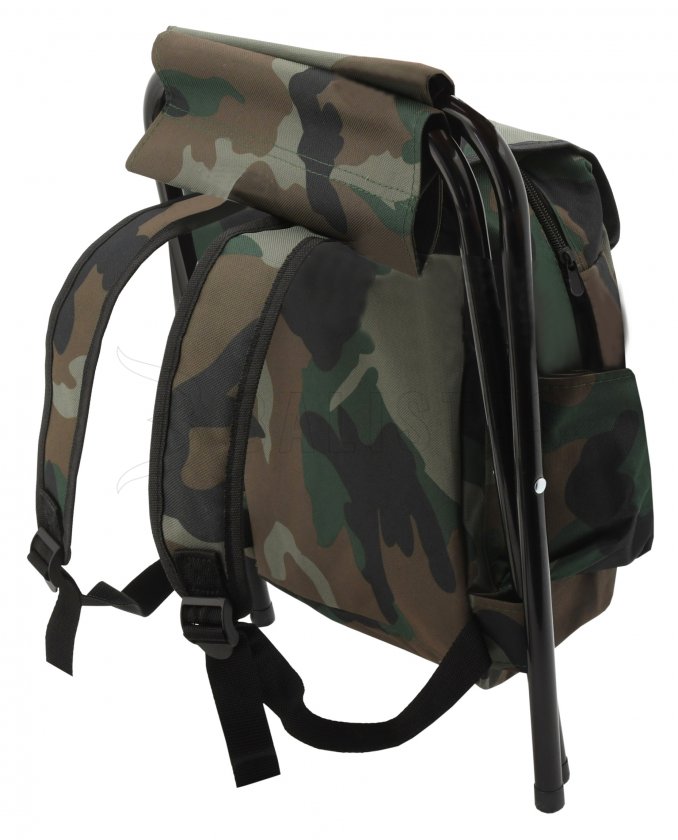 Folding chair with backpack OLBIA ARMY