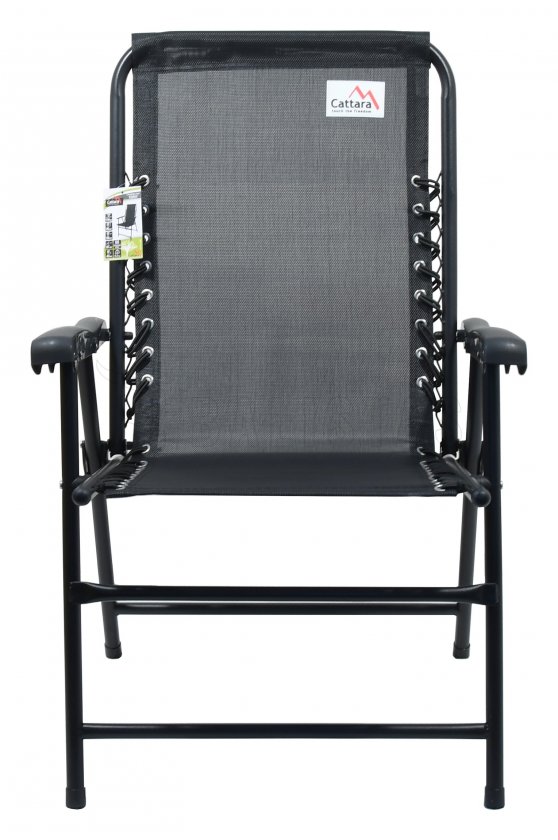 Folding garden chair TERST black