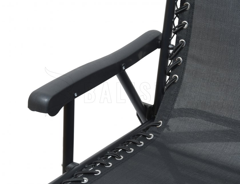Folding garden chair TERST black