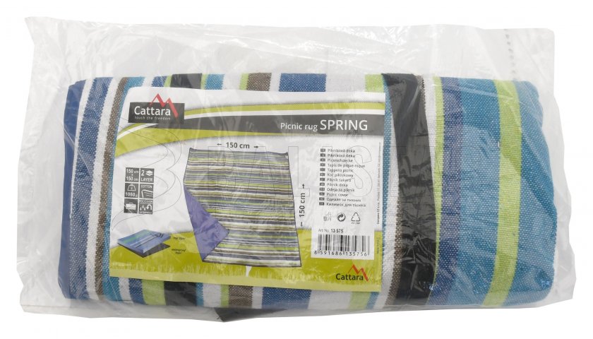 Picnic blanket SPRING 150x150cm