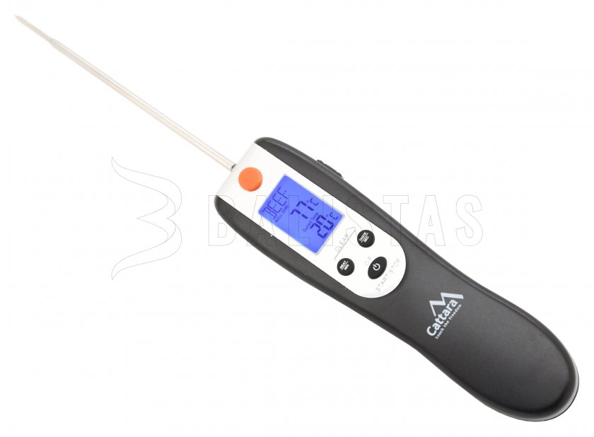 Digital folding grill thermometer