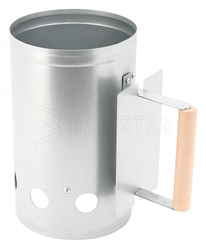 Starter for charcoal and briquettes