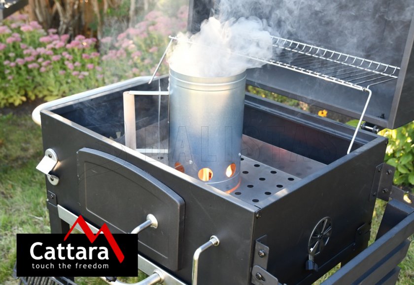 Starter for charcoal and briquettes