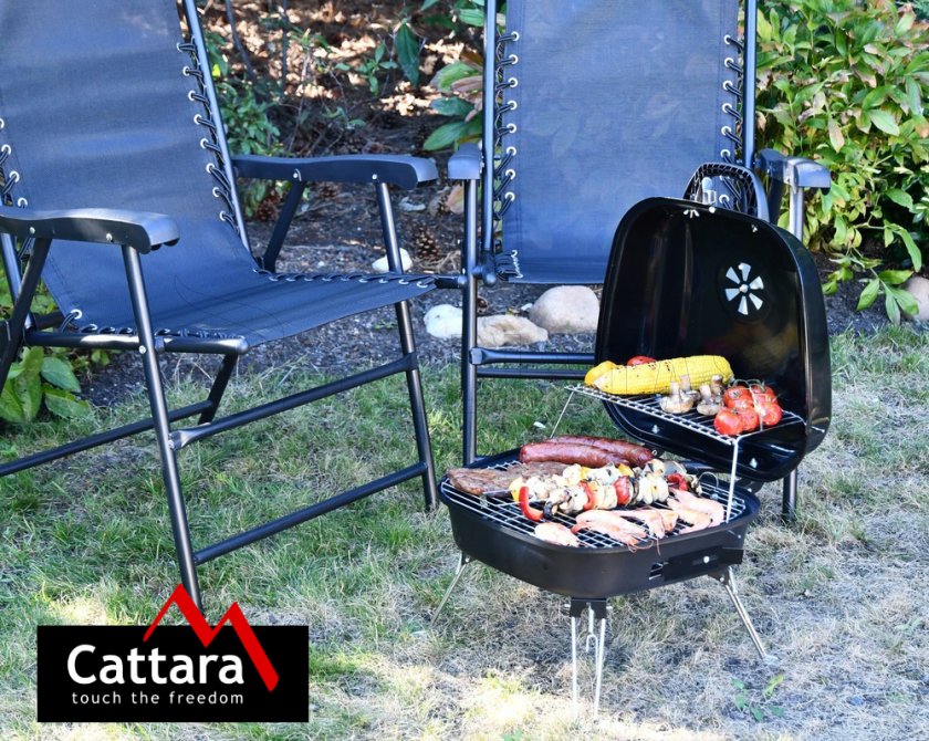 Charcoal grill CROTONE foldable