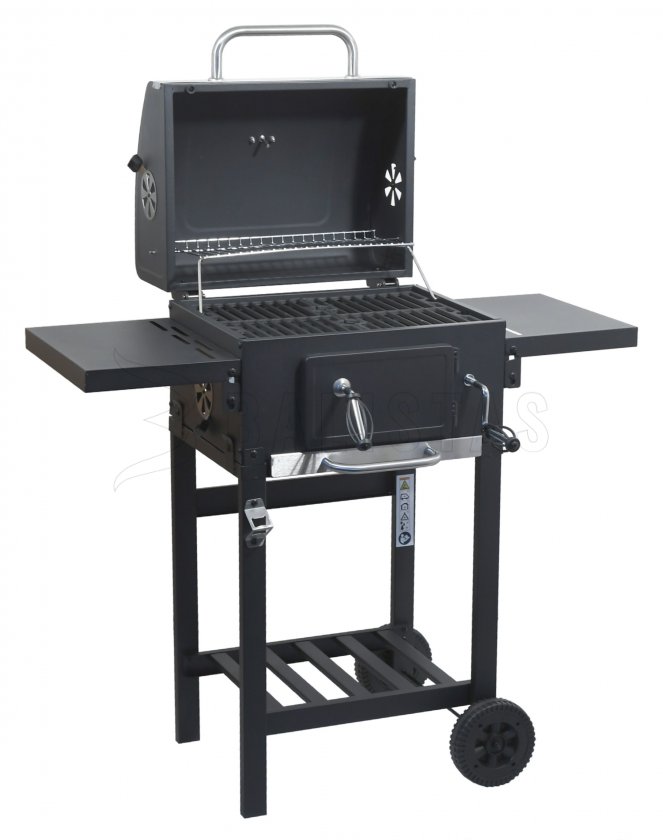Charcoal grill ROYAL PARTNER cast iron grate