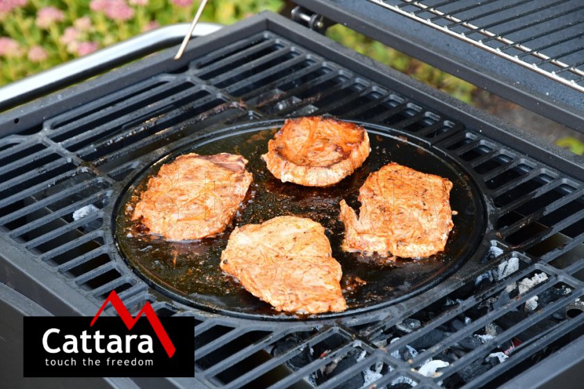 Grill plate round cast iron (for ROYAL CLASSIC and ROYAL GRANDE grills)