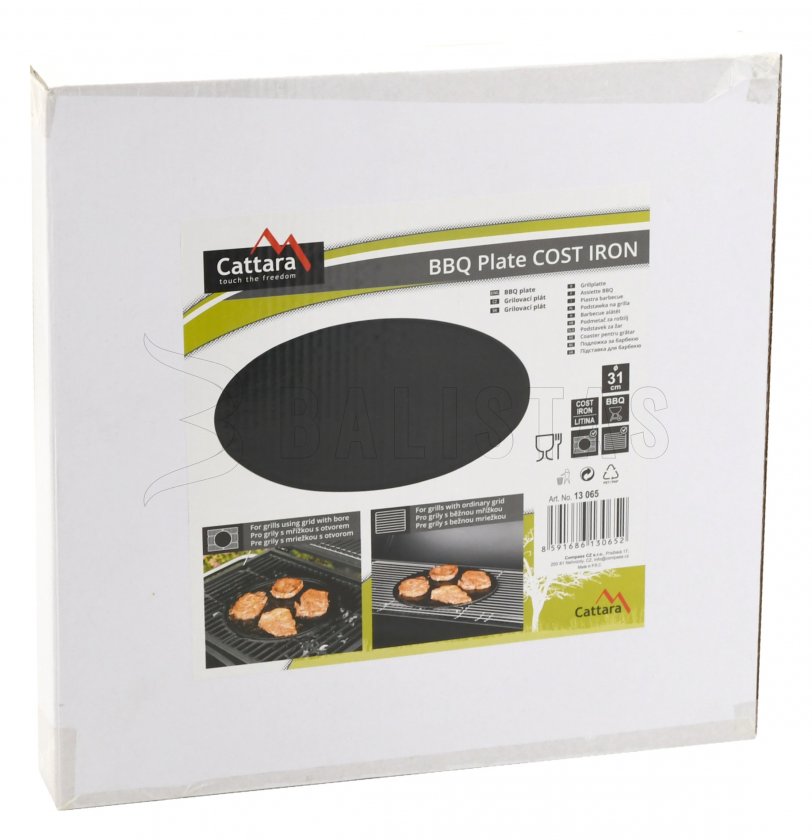 Grill plate round cast iron (for ROYAL CLASSIC and ROYAL GRANDE grills)