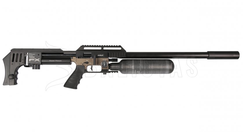 Air Rifle FX Impact MKII Sniper Edition, Power Plenum, Bronze 6.35mm