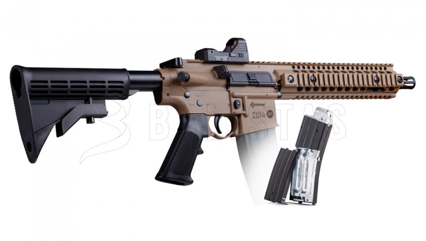 Crosman R1 Full Auto 4,5mm with Red Dot Sight