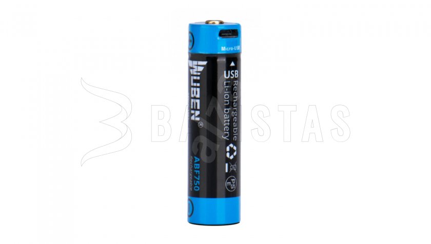 Battery Wuben 14500B Li-Ion 750mAh
