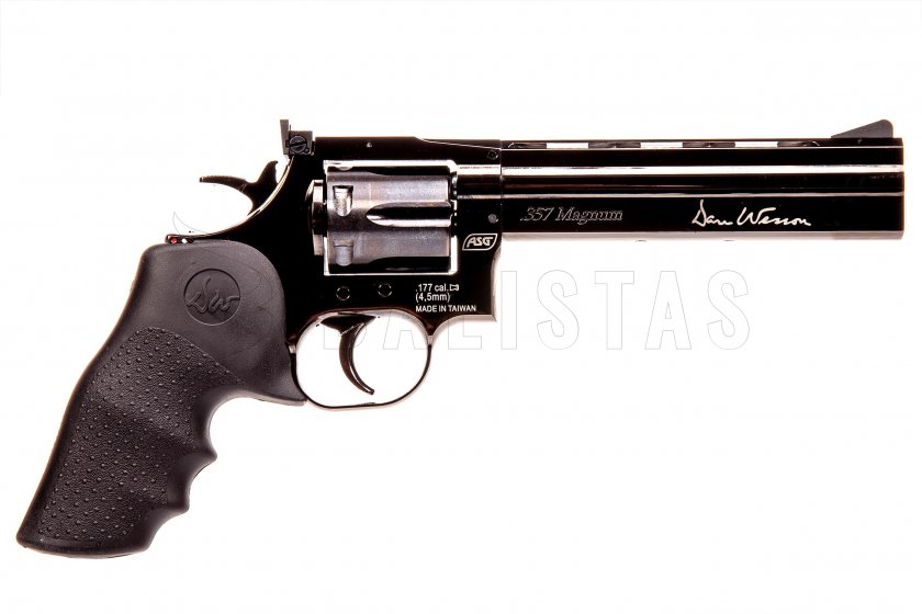 Air revolver ASG Dan Wesson 715 6" Steel Grey