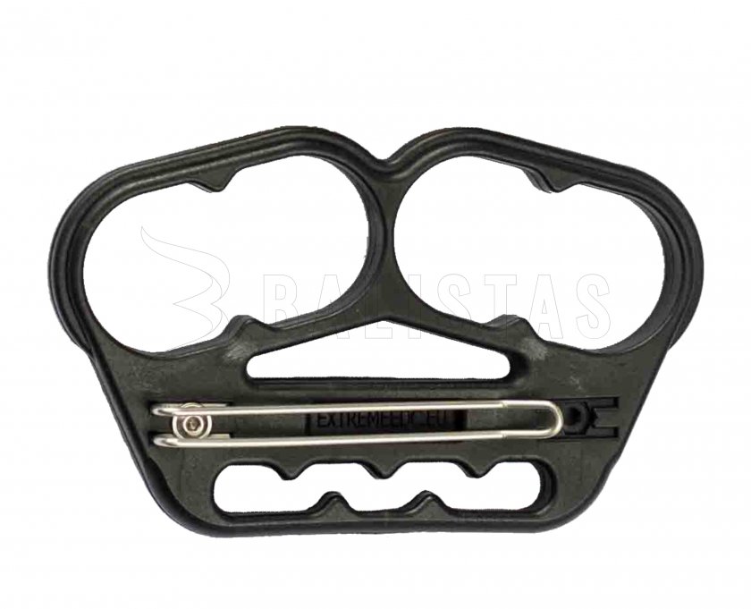 Klasik Knuckle Duster With Pocket Clip Black