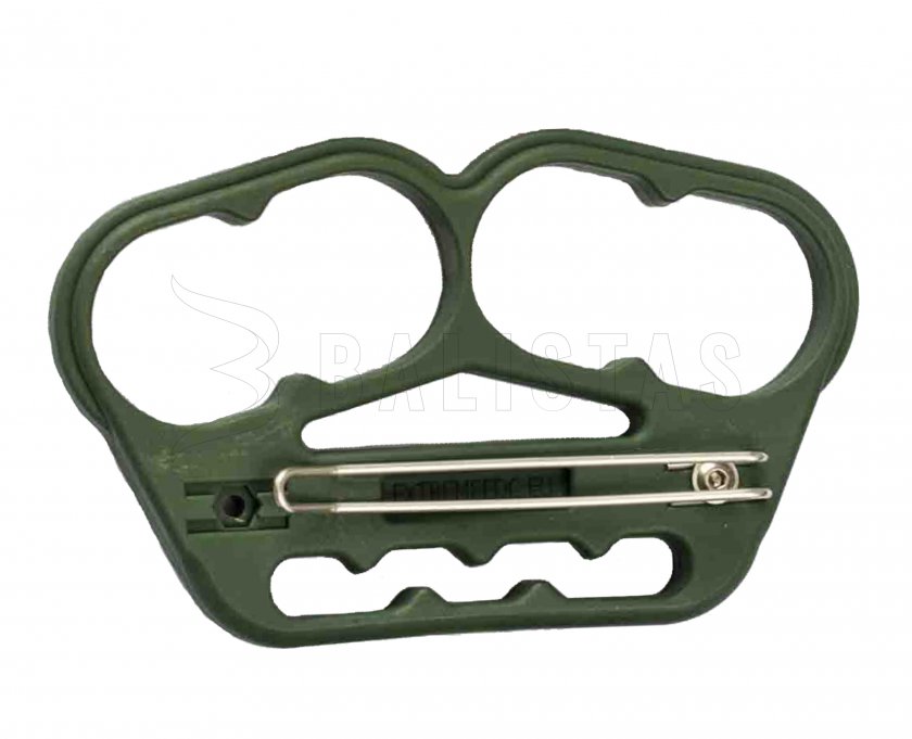 Klasik Knuckle Duster With Pocket Clip Green
