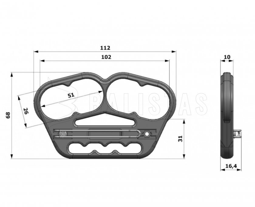 Klasik Knuckle Duster With Pocket Clip Green