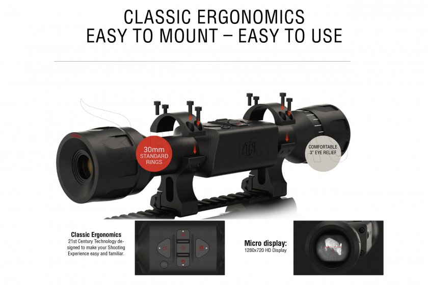 ATN Mars LT 2-4x,320x240 Thermal Scope