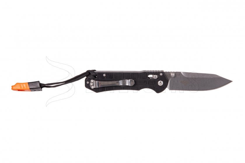 Ganzo G7452P Black with Whistle