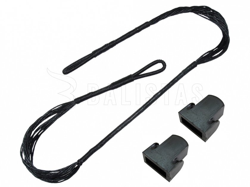 80lb pistol crossbow bowstring with end caps
