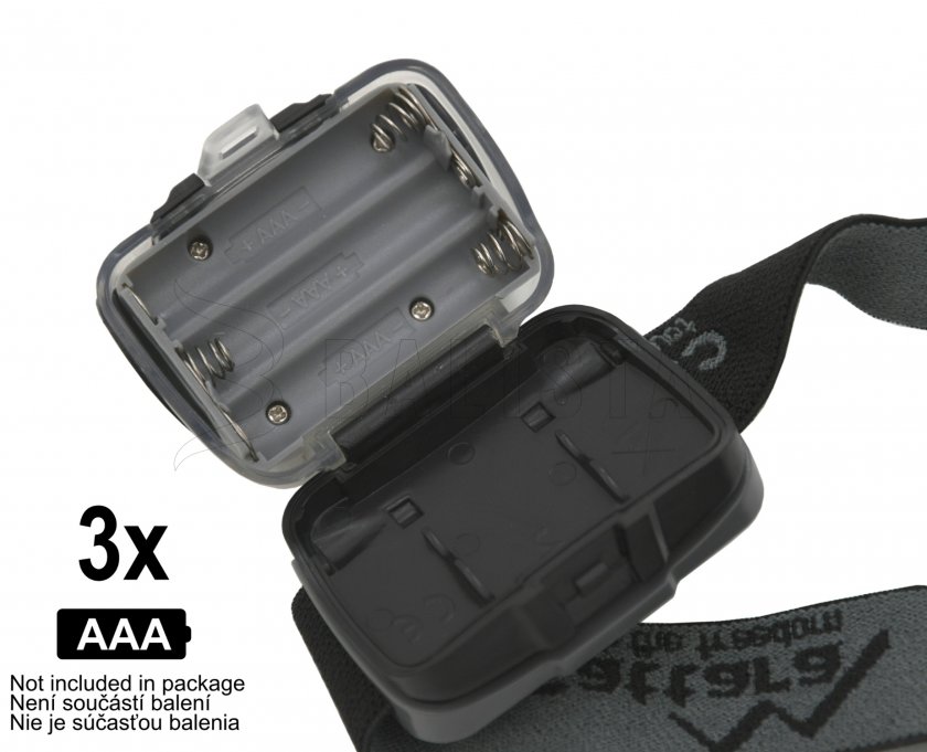 Headlamp Cattara HORNET 130lm COB 3xAAA