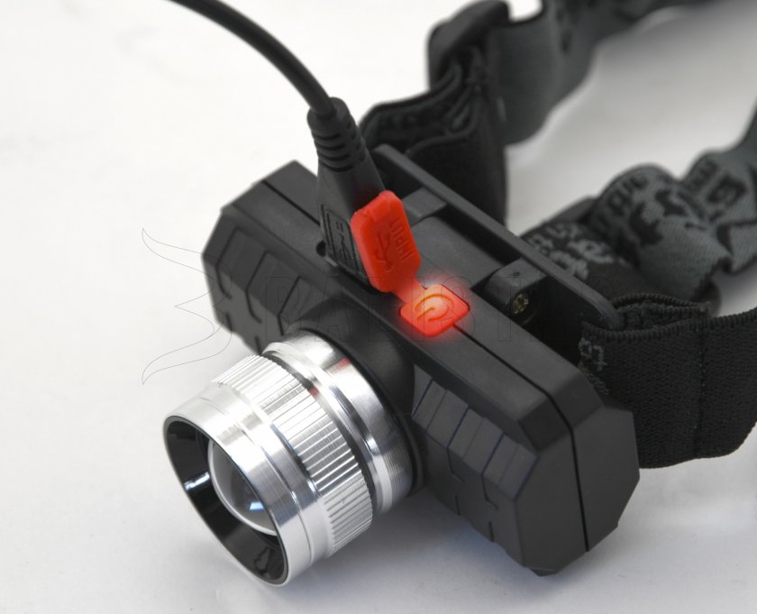 Headlamp Cattara SCORPION 90lm XPE ZOOM rechargeable