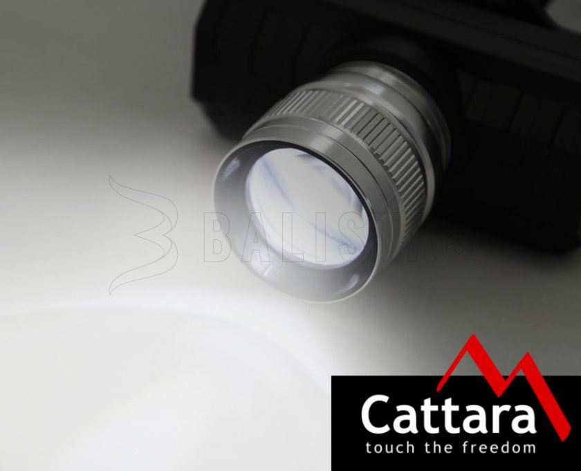 Headlamp Cattara SCORPION 90lm XPE ZOOM rechargeable