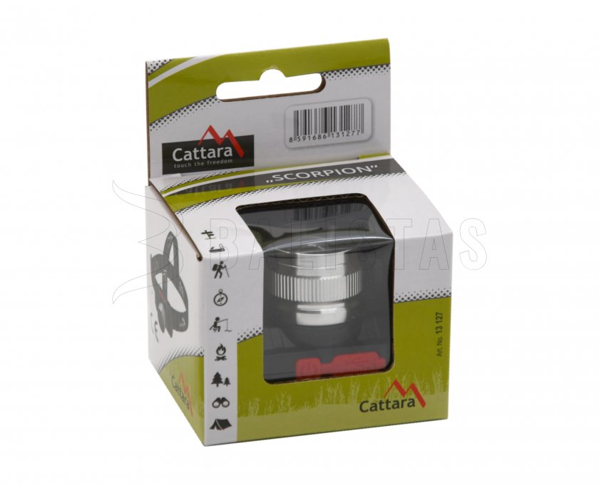 Headlamp Cattara SCORPION 90lm XPE ZOOM rechargeable