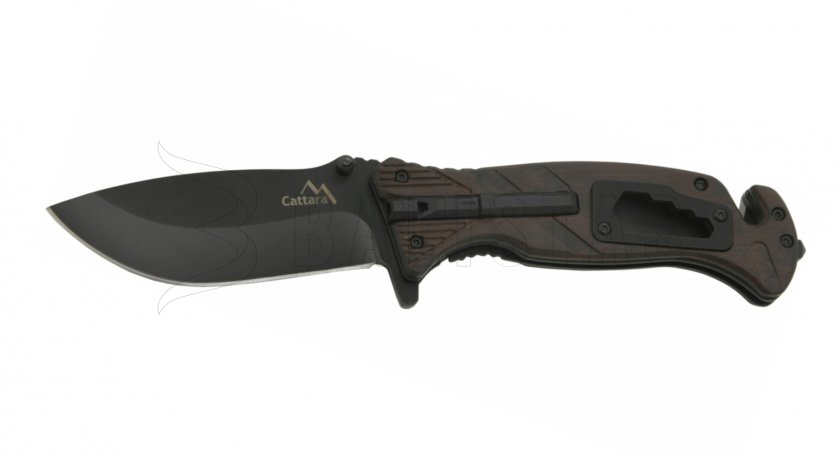 Closing knife BLACK BLADE with safety lock 21,7cm