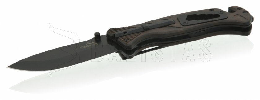 Closing knife BLACK BLADE with safety lock 21,7cm