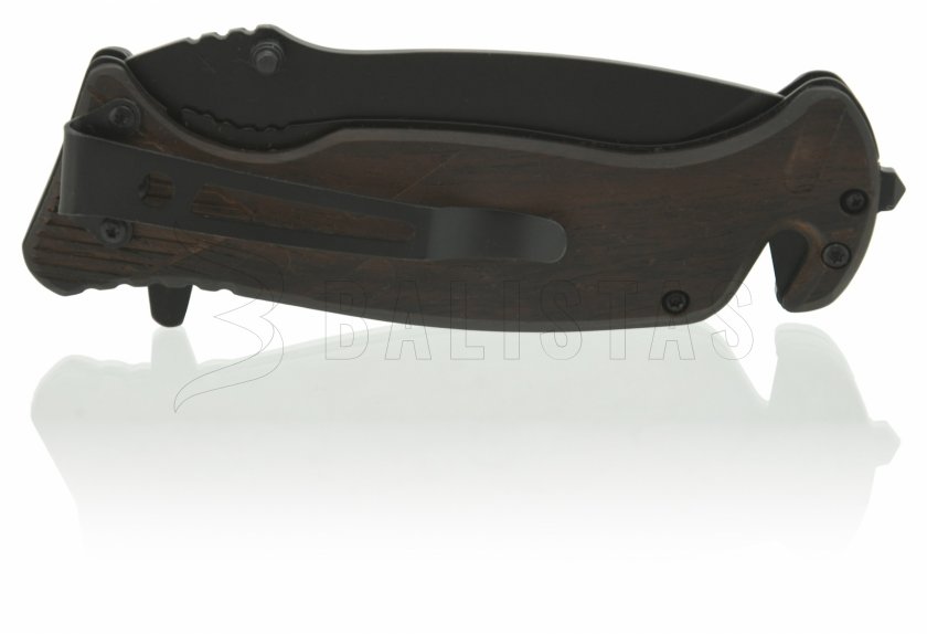 Closing knife BLACK BLADE with safety lock 21,7cm