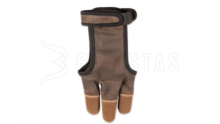 Buck Trail Cordovan Leather Archery Glove L