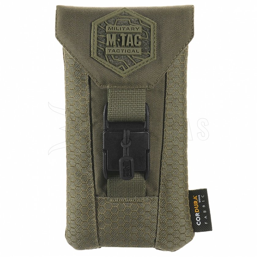 Smartphone case M-Tac Elite Medium Hex green