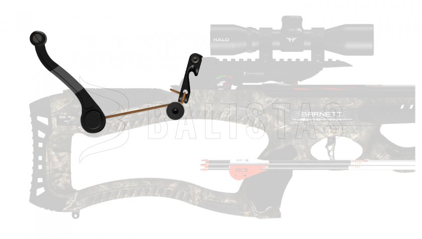 Bowstring tensioning system for Barnett crossbows