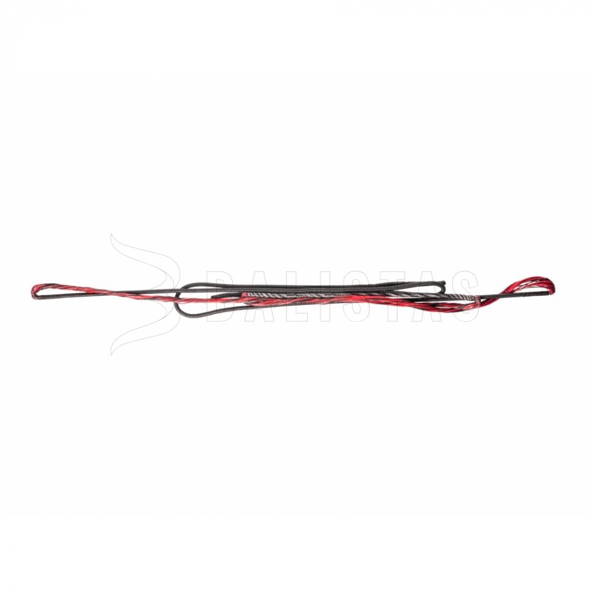Tětiva pro luky Poe Lang REX 51 inch černočervená 1.jpg