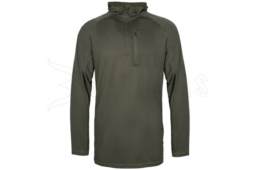 Tričko s dlouhým rukávem a kapucí Remington Foliage Dark Olive 1.jpg
