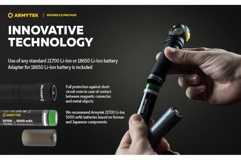 Čelovka Armytek Wizard C2 Pro MAX 7