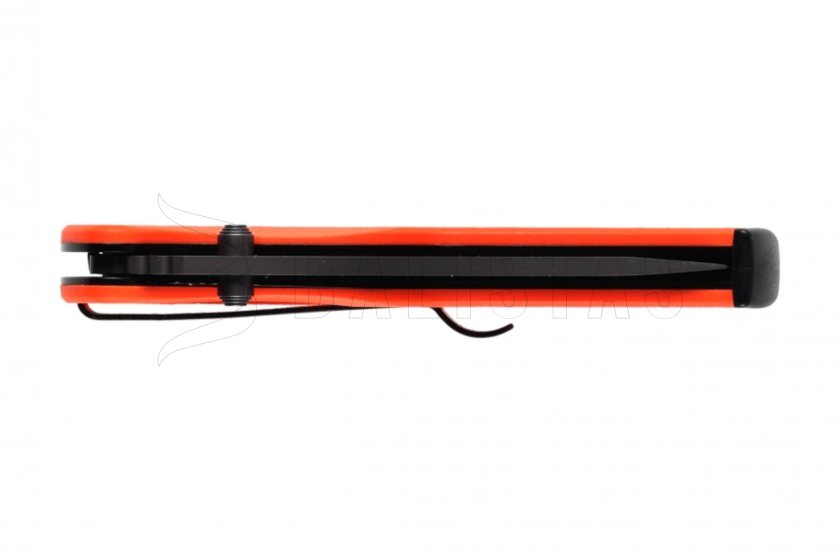 Zavírací EDC nůž ESP s vroubkovaným ostřím - oranžový 04.jpg