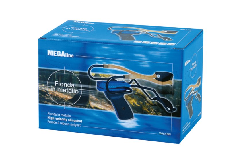 Slingshot Megaline Alpha 2 double rubber - yellow 2