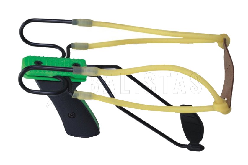 Slingshot Megaline Alpha 2 double rubber - green