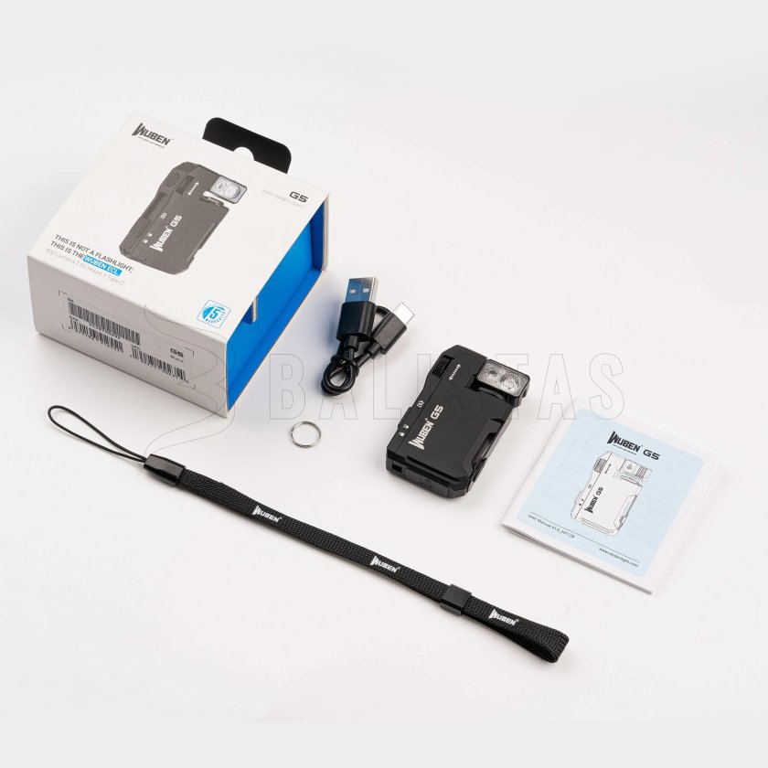 Flashlight Wuben G5 Black 5